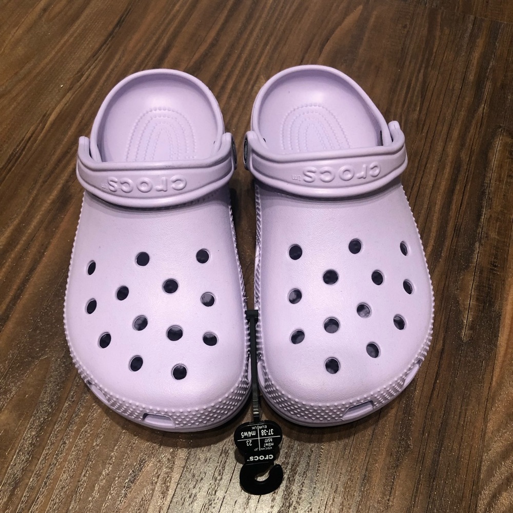 NWT Purple Crocs